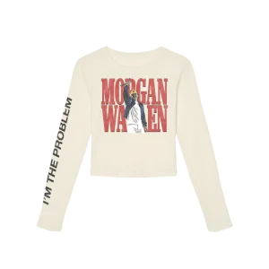 I’m The Problem Long Sleeve Baby Tee